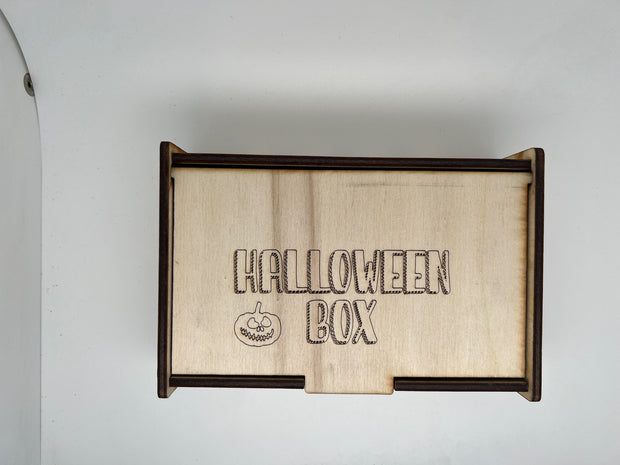 Halloween! Scatolina in Legno con gadget