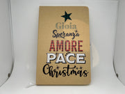 Taccuino Amore Pace Christmas