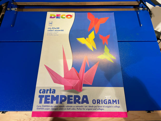 Album Carta Tempera ORIGAMI 50 Fogli 35x50