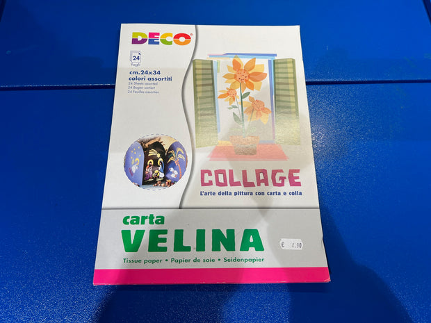 Carta Velina 24x34 24 FOGLI