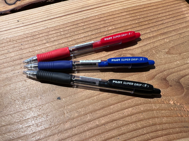 PILOT Super Grip-F in 3 varianti