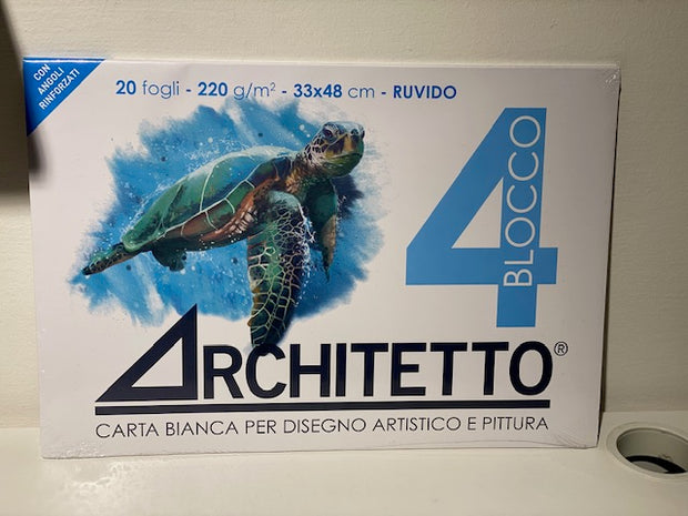 Album ARCHITETTO RUVIDO - 20 fogli 220gr 33x48cm