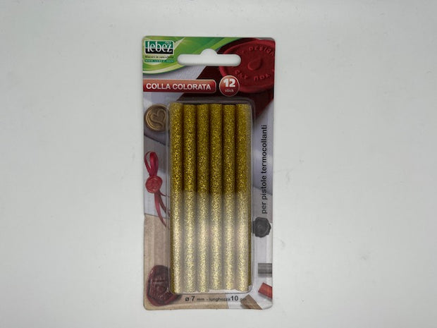 Colla a caldo – Stick da 7mm Glitter Oro