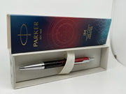 Penna Parker Portal Space Red Roller Black