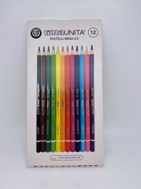 Pastelli Tinta Unita da 12