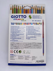 Pastelli Giotto Stilnovo Bicolor 18=36